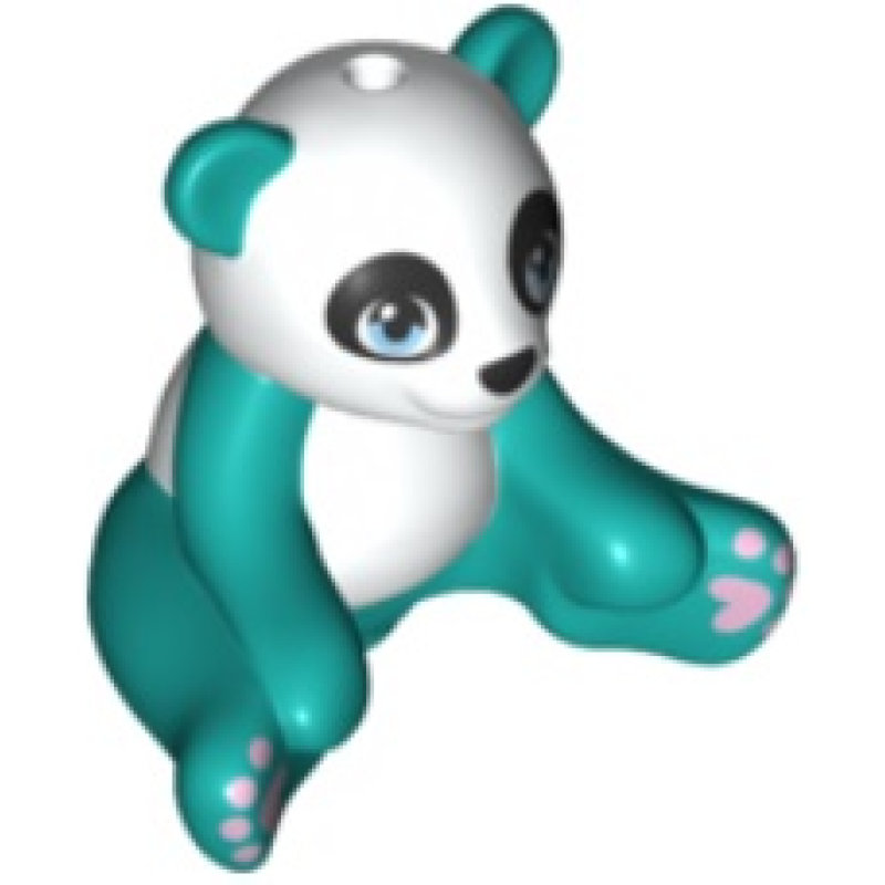 Panda Beer Dark Turqoise